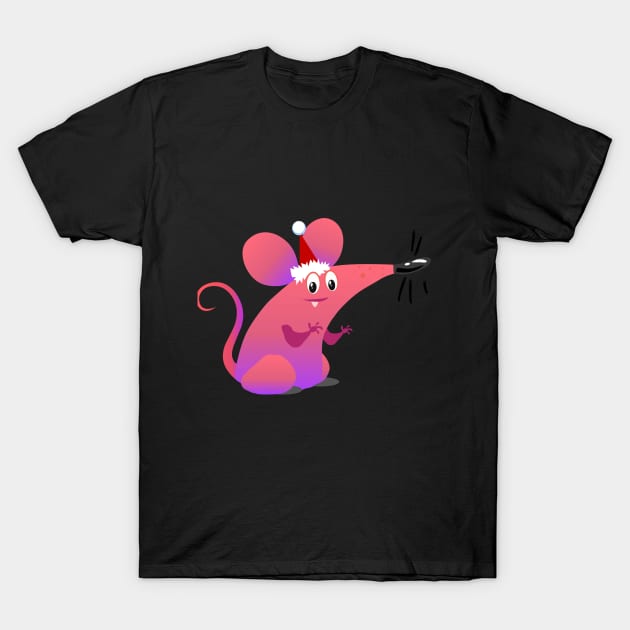 Pinky funny mouse T-Shirt by monika27